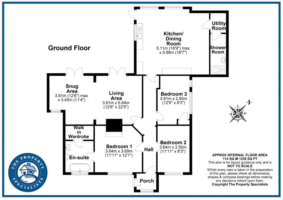 Floorplan for Stock Road, Billericay, Essex