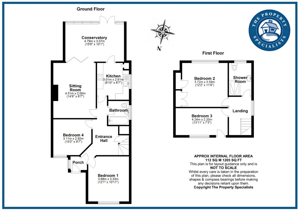 Floorplan for Abbey Road, Billericay, Essex