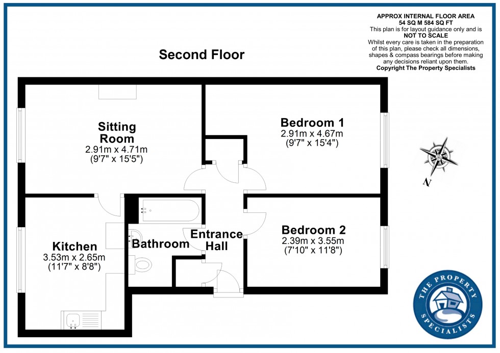 Floorplan for Menzies Avenue, Basildon, Essex