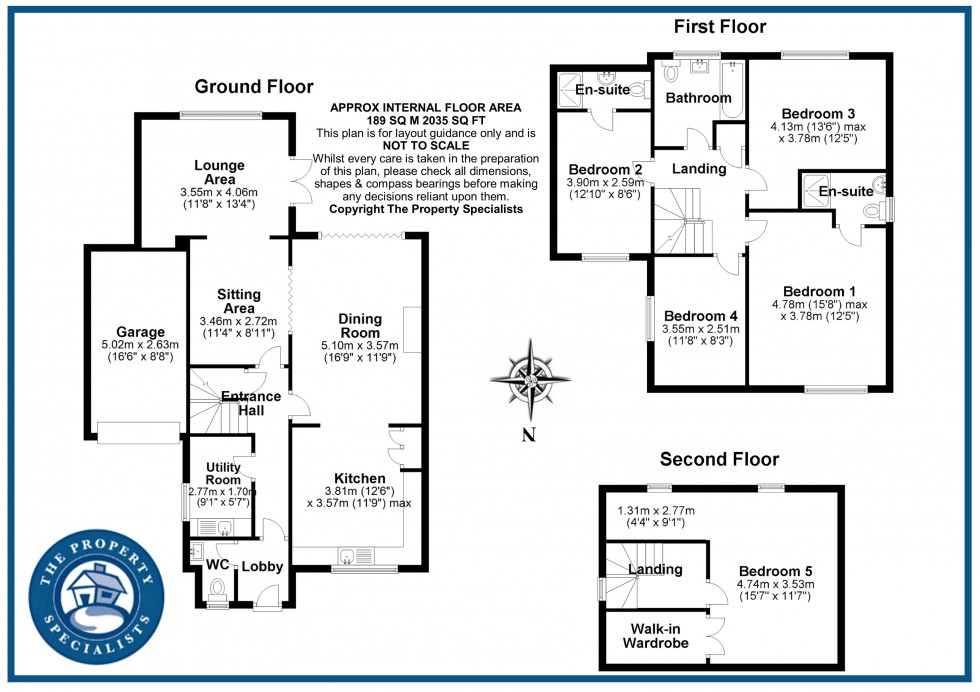 Floorplan for Britannia Close, Billericay, Essex