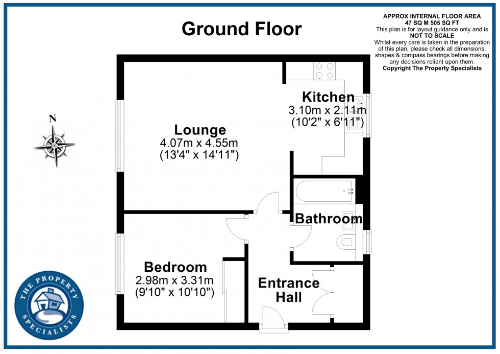 Floorplan for School Avenue, Basildon, Essex