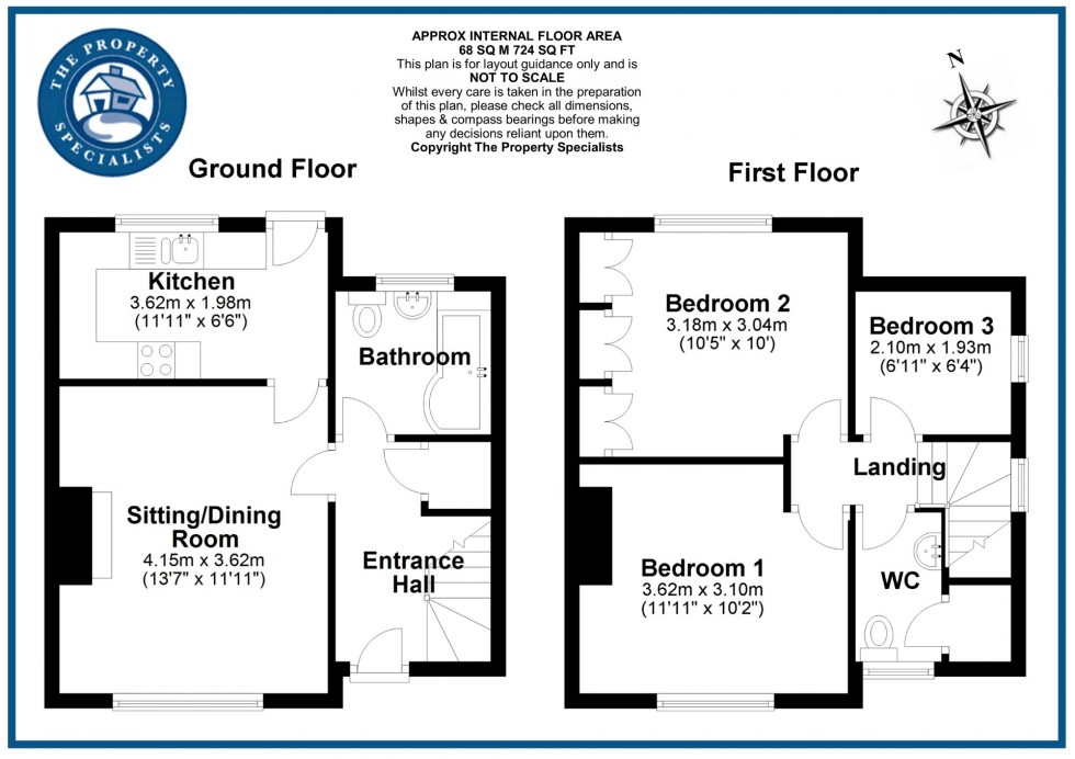 Floorplan for School Road, Billericay, Essex