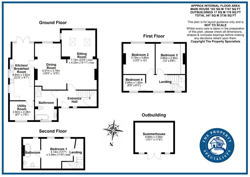 Floorplan for Western Road, Billericay, Essex