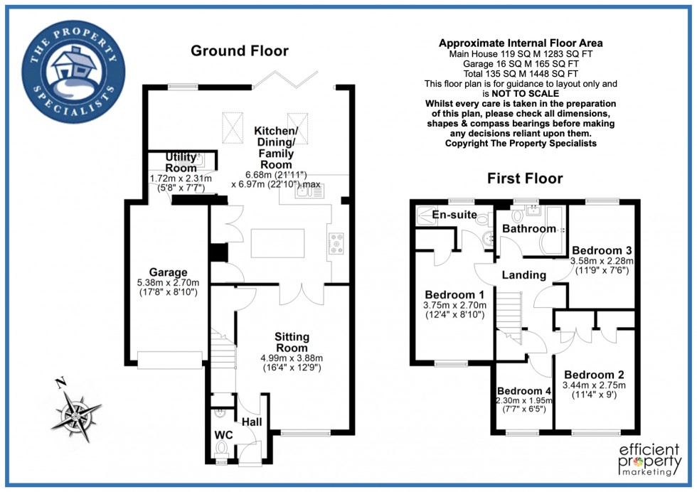 Floorplan for Invicta Court, Billericay, Essex