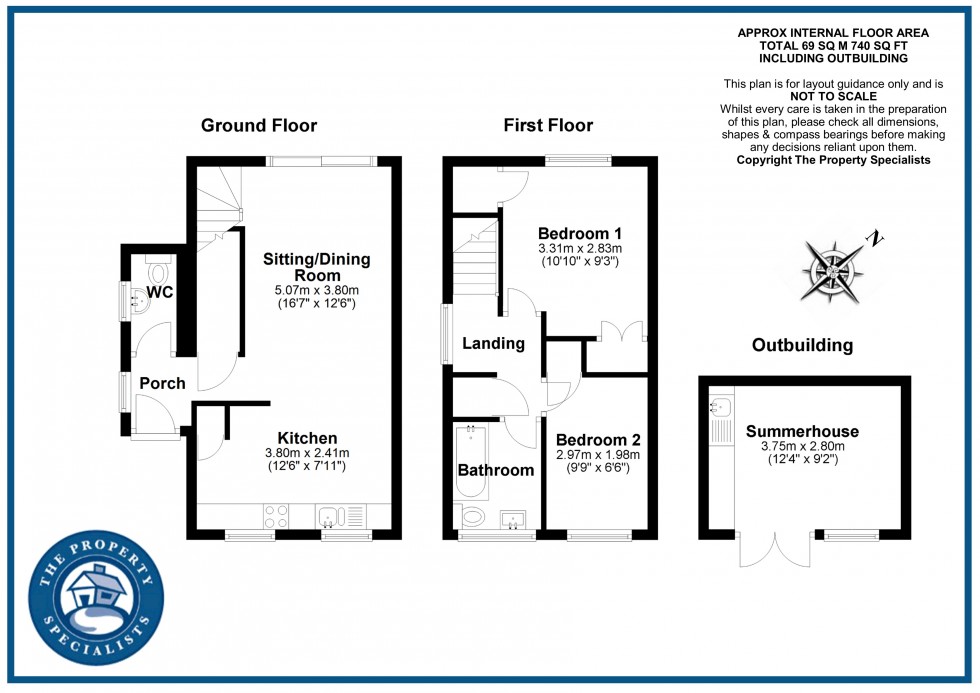 Floorplan for Laindon, Basildon, Essex