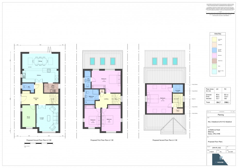 Floorplan for Bellevue Road, Billericay, Essex