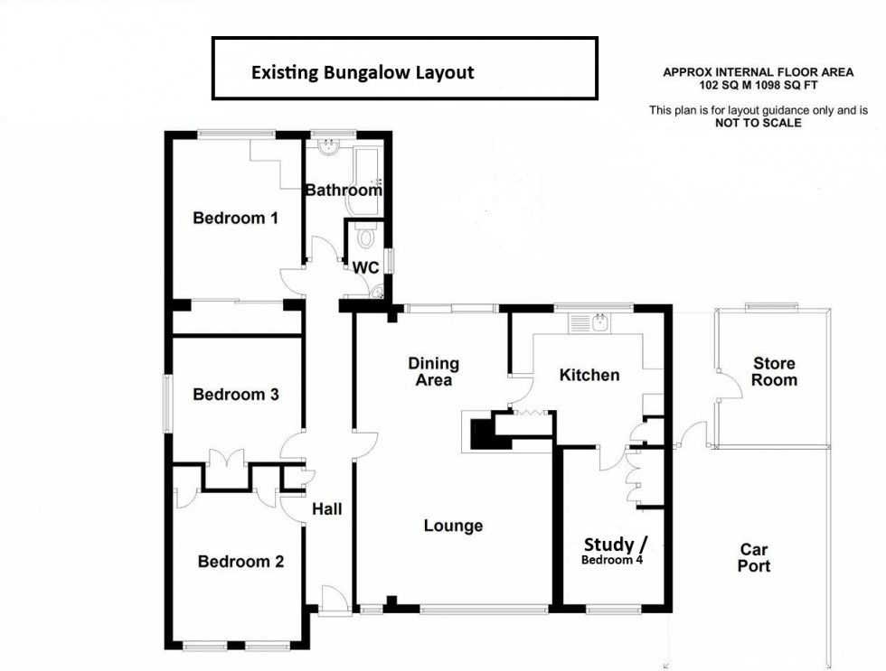 Floorplan for Bellevue Road, Billericay, Essex