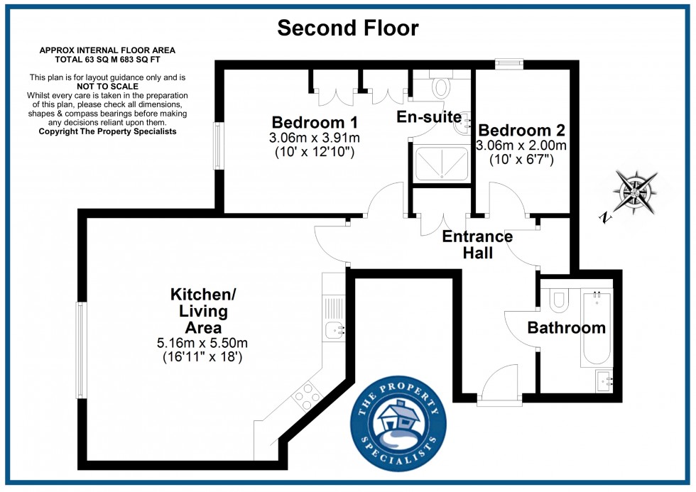 Floorplan for Noak Hill Road, Billericay, Essex