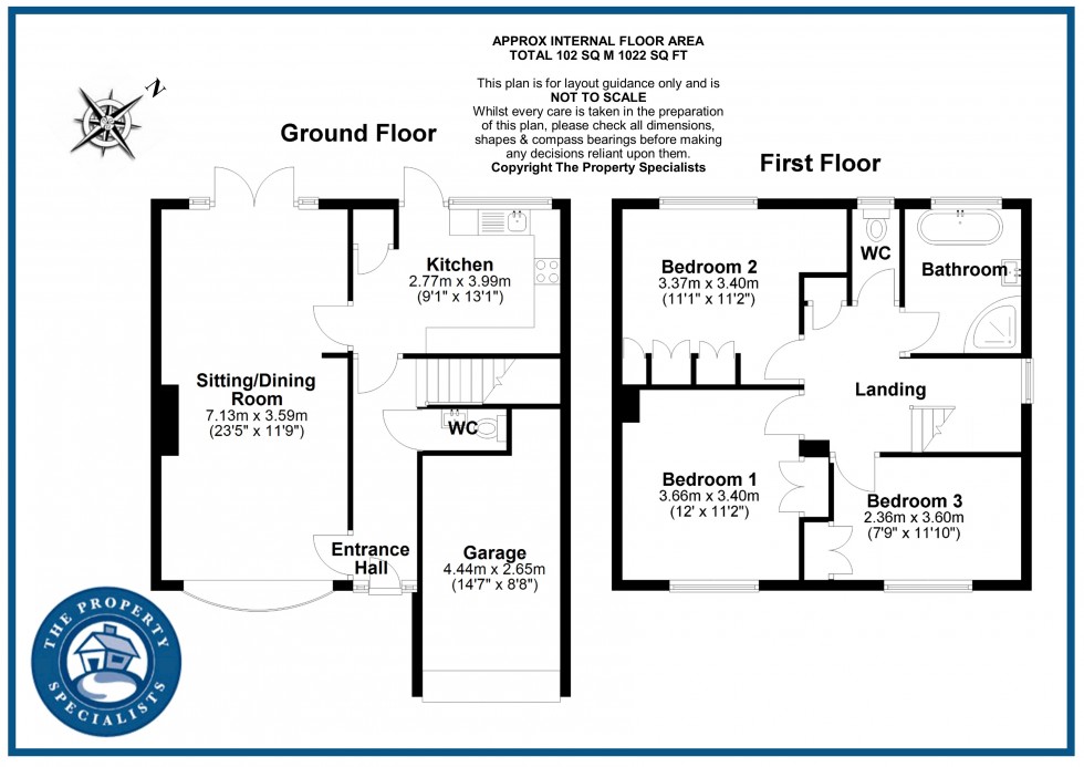 Floorplan for Wyatts Green, Brentwood, Essex