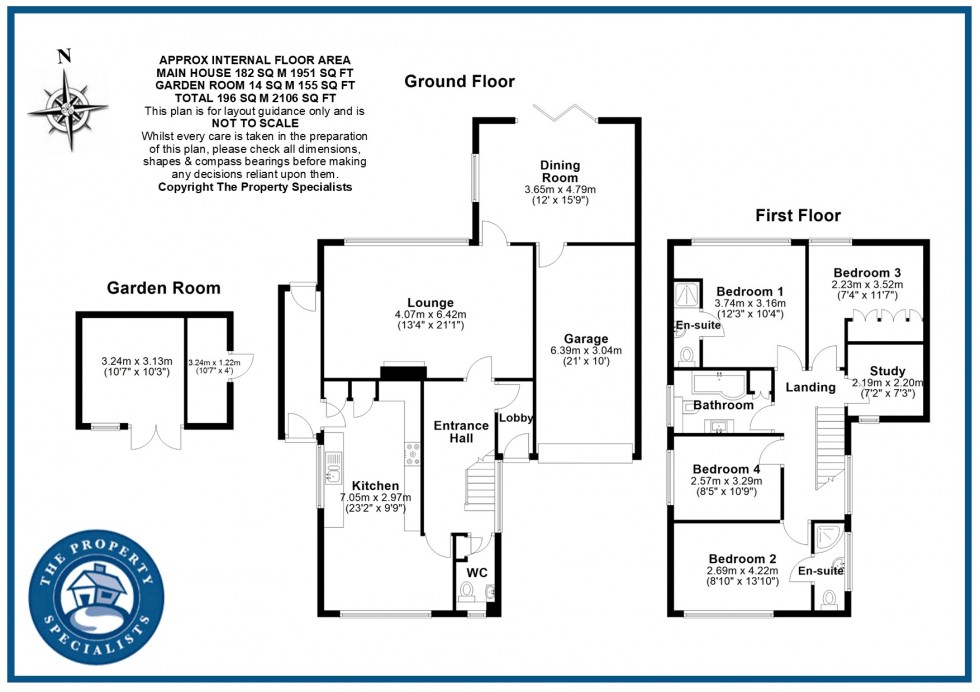 Floorplan for Bellevue Road, Billericay, Essex