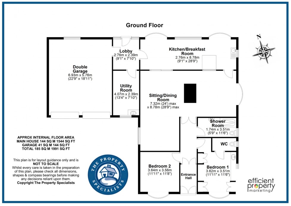 Floorplan for Hutton, Brentwood, Essex