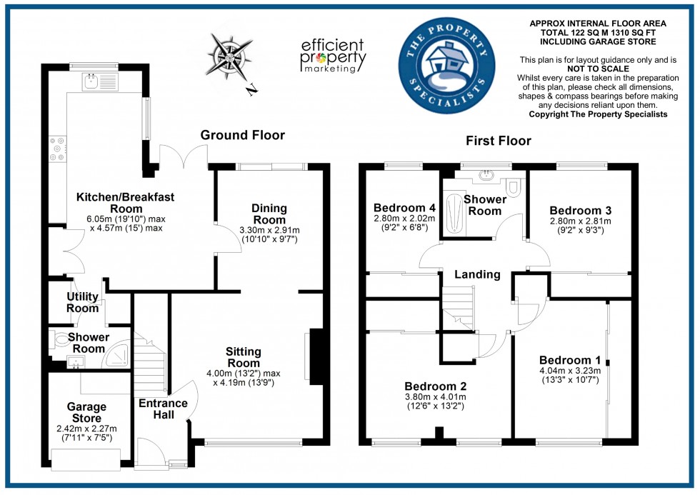 Floorplan for Ramsden Heath, Billericay, Essex