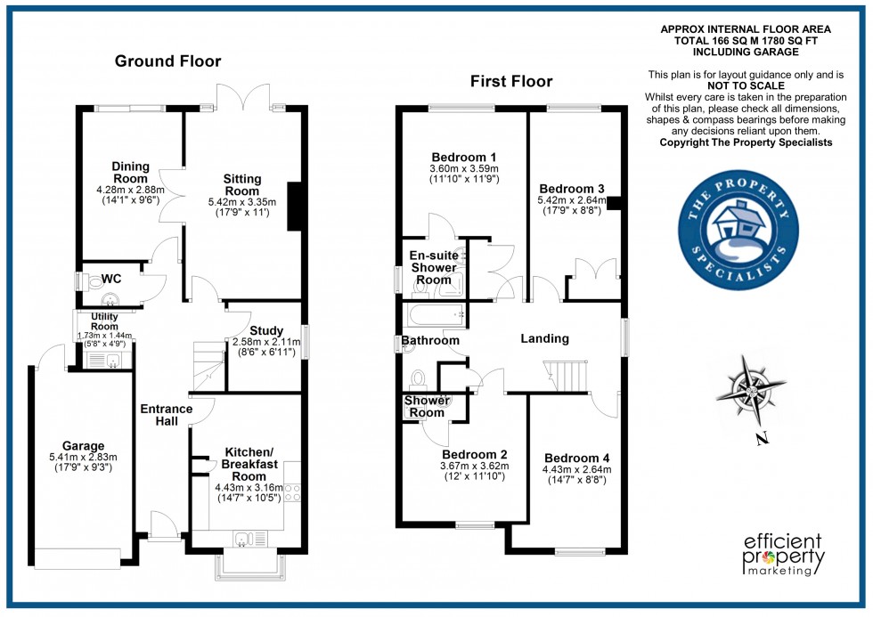 Floorplan for Beaufort Road, Billericay, Essex