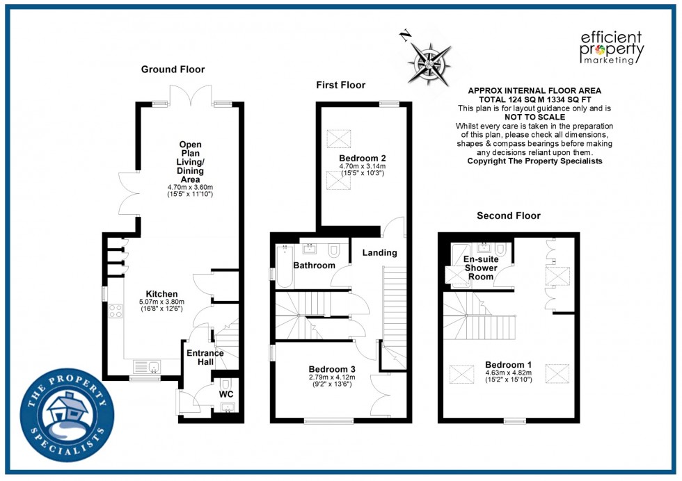 Floorplan for Rose Lane, Billericay, Essex